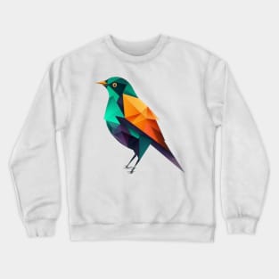 Paradise Bird - Abstract bird design for the environment Crewneck Sweatshirt